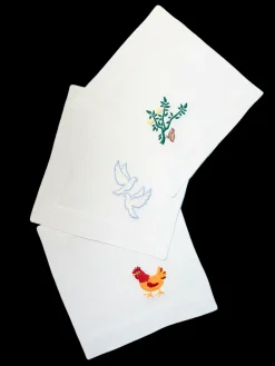 Lettermade Place Settings & Linens|12 Days of Christmas Cocktail Napkins