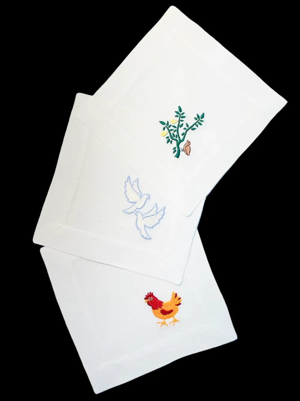 Lettermade Place Settings & Linens|12 Days of Christmas Cocktail Napkins