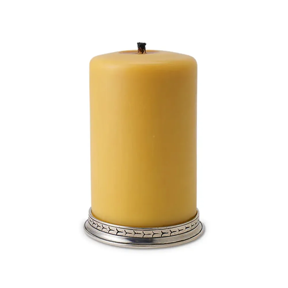 Match Candles|4" Pillar Candle Base