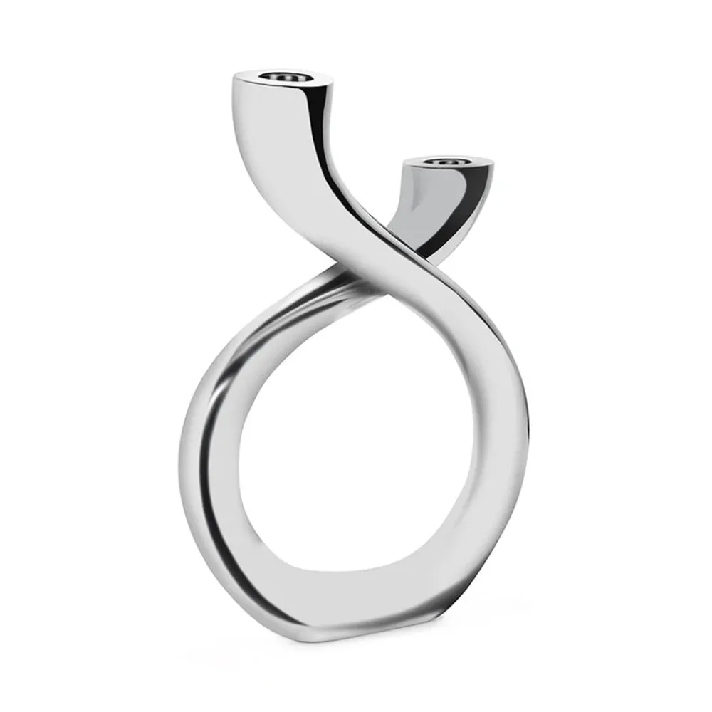 Nambe Candles|9" Tango Candleholder