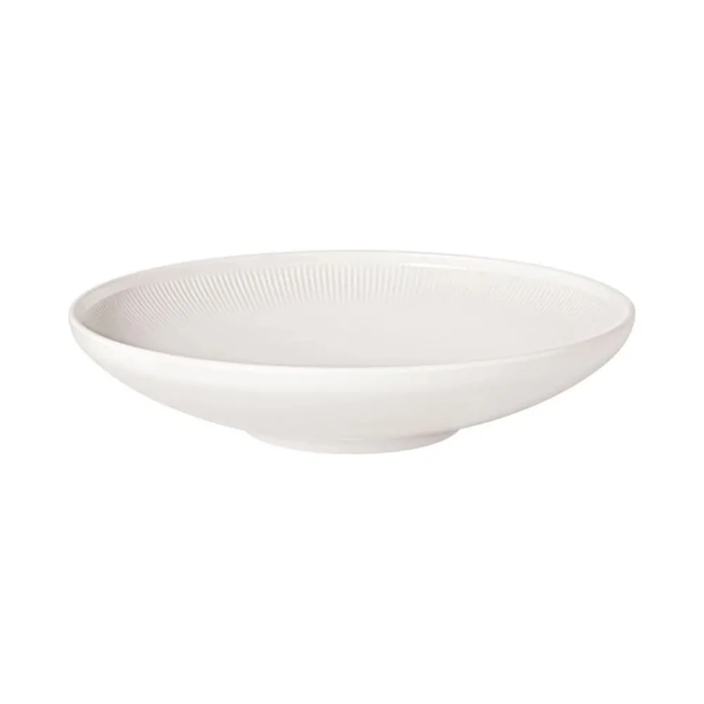 Villeroy & Boch Dinnerware|Afina 9.75" Deep Coup Plate in White