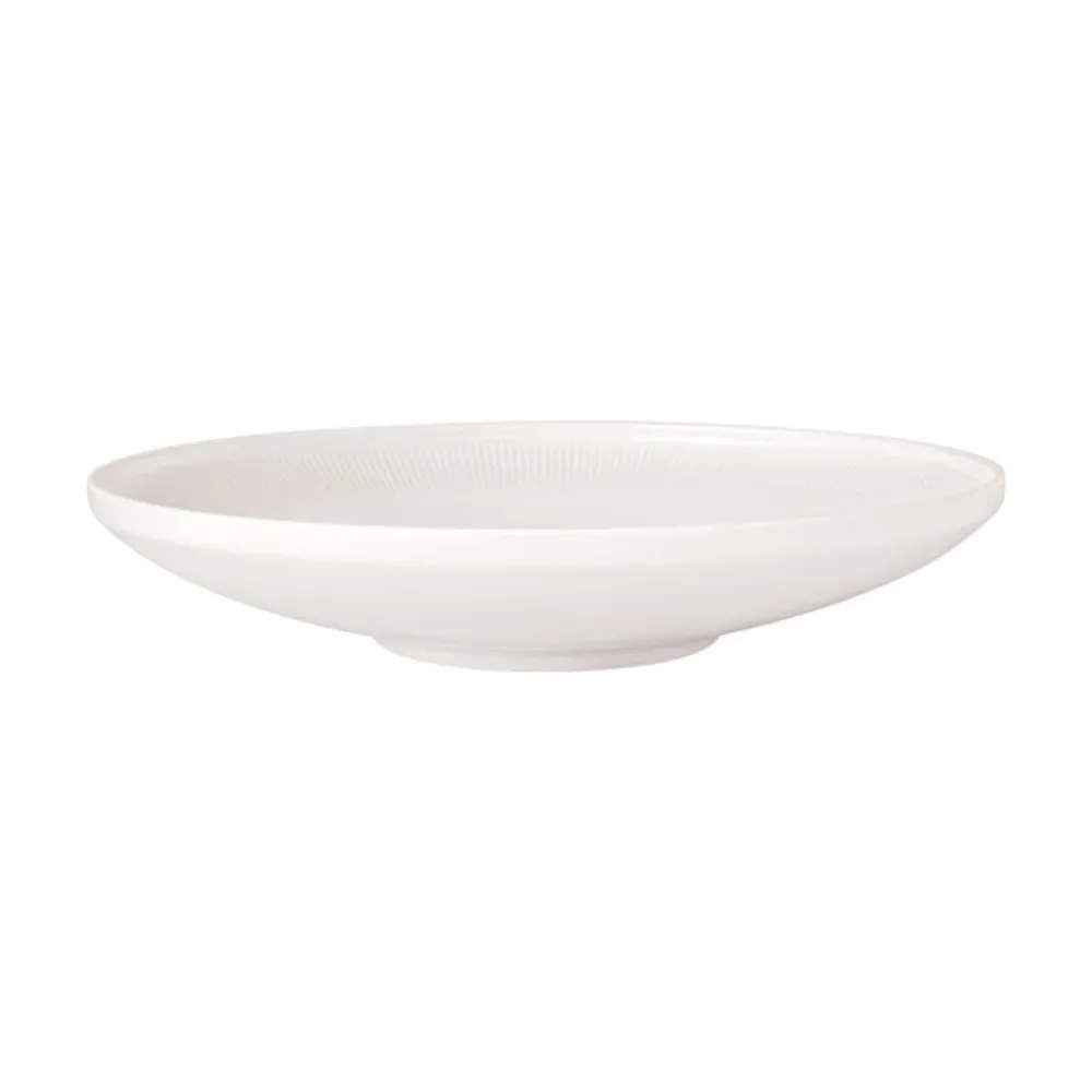 Villeroy & Boch Dinnerware|Afina 11" Deep Coup Plate in White