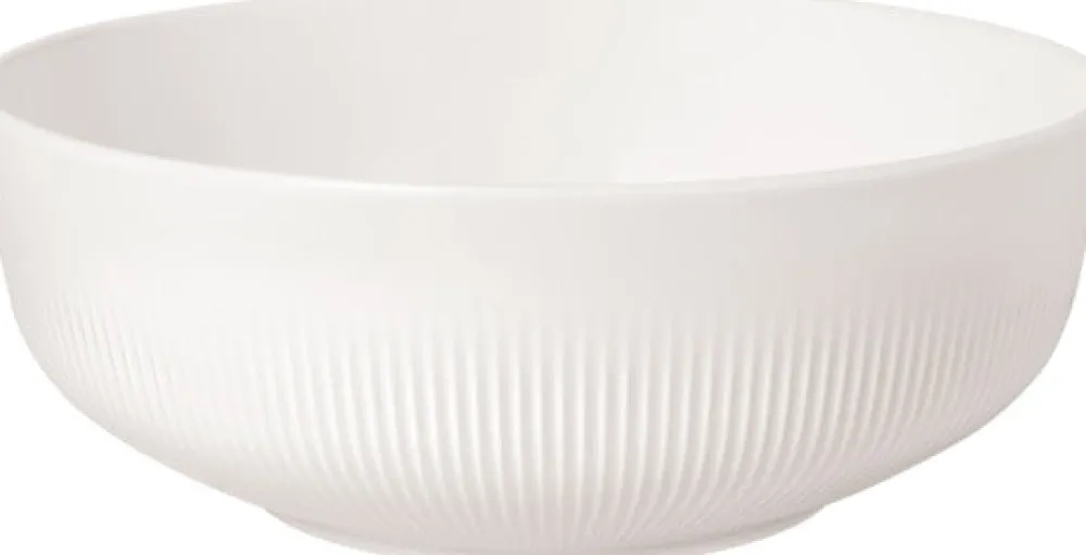 Villeroy & Boch Dinnerware|Afina 9.5" Salad Bowl in White