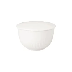 Villeroy & Boch Dinnerware|Afina Covered Sugar Bowl in White