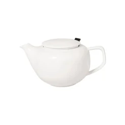 Villeroy & Boch Dinnerware|AfinaTeapot with Filter in White