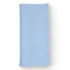 TriChi Design Place Settings & Linens|Air Blue Napkin with Blue Small Trim, Set of 4