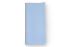 TriChi Design Place Settings & Linens|Air Blue Napkin with Blue Small Trim, Set of 4
