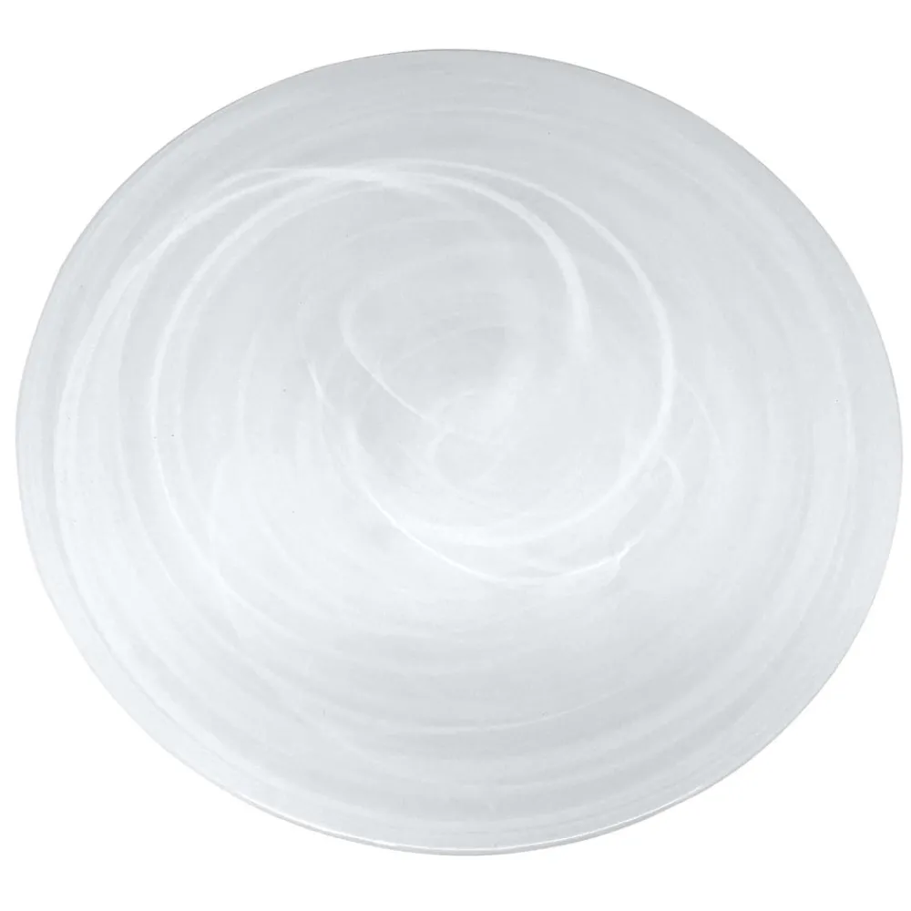 Mariposa Dinnerware|Alabaster White Charger Plate, Set of 4