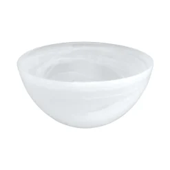 Mariposa Dinnerware|Alabaster White Individual Bowl, Set in 4