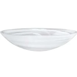 Mariposa Dinnerware|Alabaster White Serving Bowl