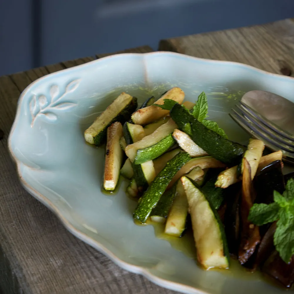 Costa Nova Dinnerware|Alentejo Collection Oval Platter in Turquoise