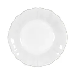 Costa Nova Dinnerware|Alentejo Collection Pasta Plates in White, Set of 6