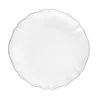 Costa Nova Dinnerware|Alentejo Collection Salad Plates in White, Set of 6