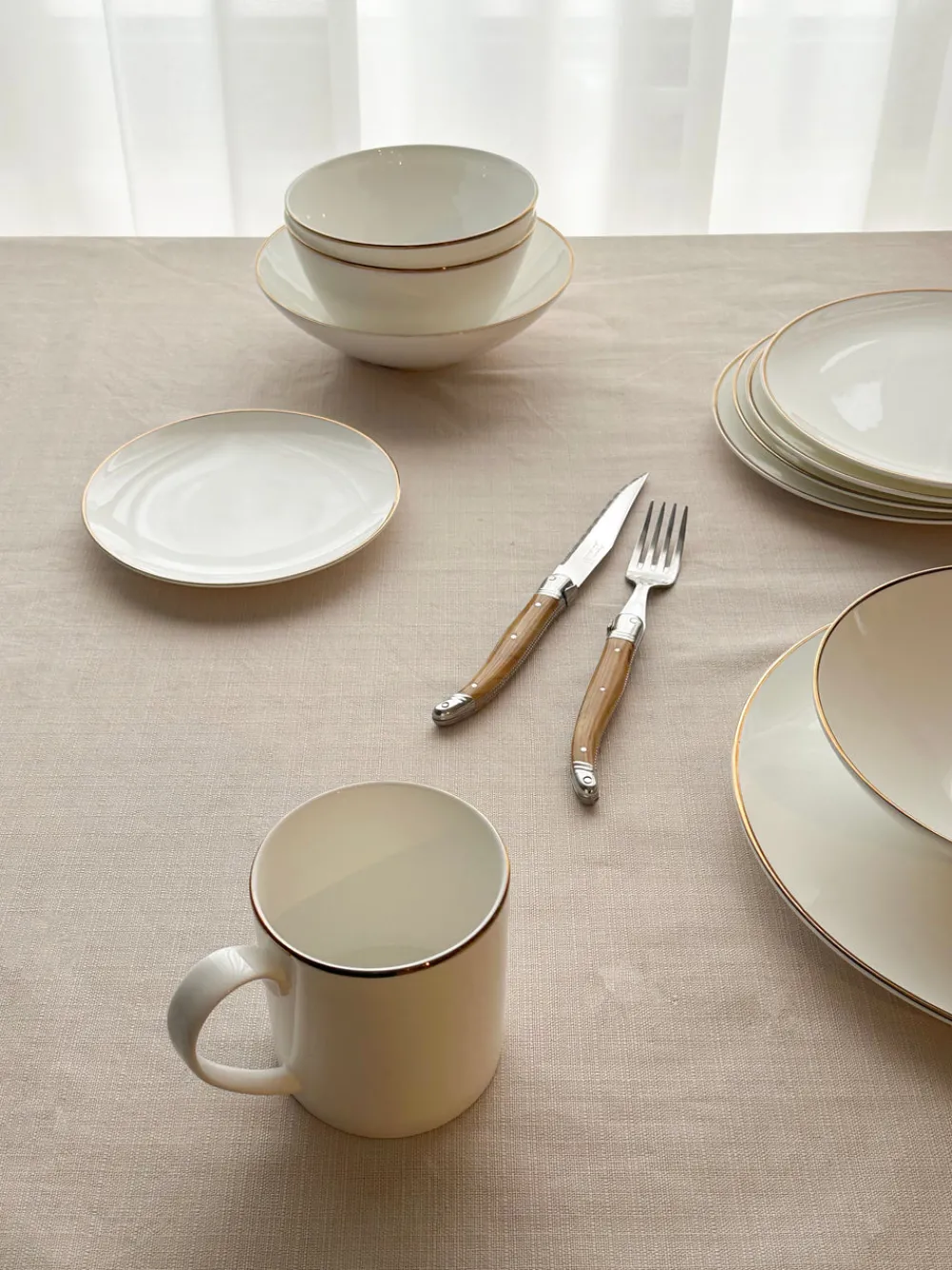 Twig NY Dinnerware|Alex Gold Set of 2, 6-1/2" Bread/Canape Plates