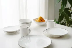 Twig NY Dinnerware|Alex Platinum Set of 2, 6