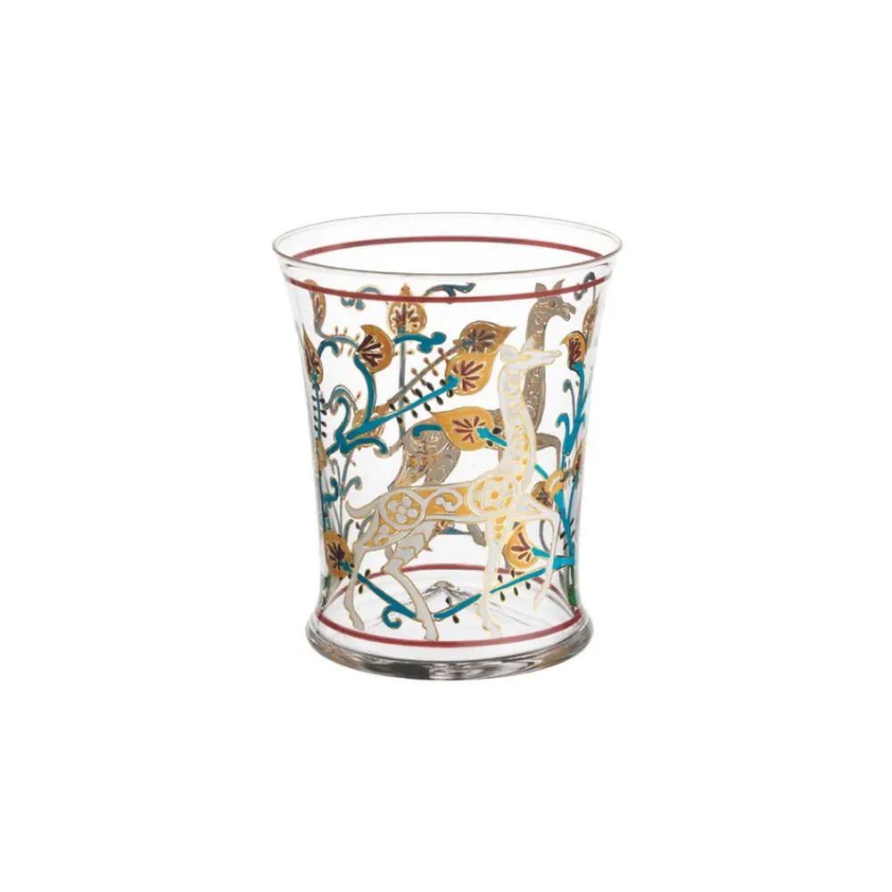 Lobmeyr Glassware|Alhambra Arabian Tumbler with Giraffes
