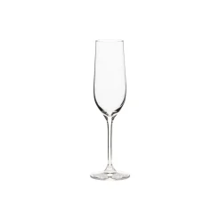 Costa Nova Glassware|Alice Collection Flutes 9 fl oz in Clear, Set of 6