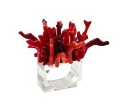 Kim Seybert Place Settings & Linens|Amalfi Napkin Ring, Set of 4 in a Gift Box