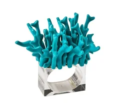 Kim Seybert Place Settings & Linens|Amalfi Napkin Ring, Set of 4 in a Gift Box