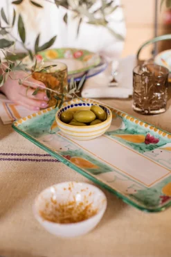 VIETRI Dinnerware|Amalfitana Splatter Dipping Bowl