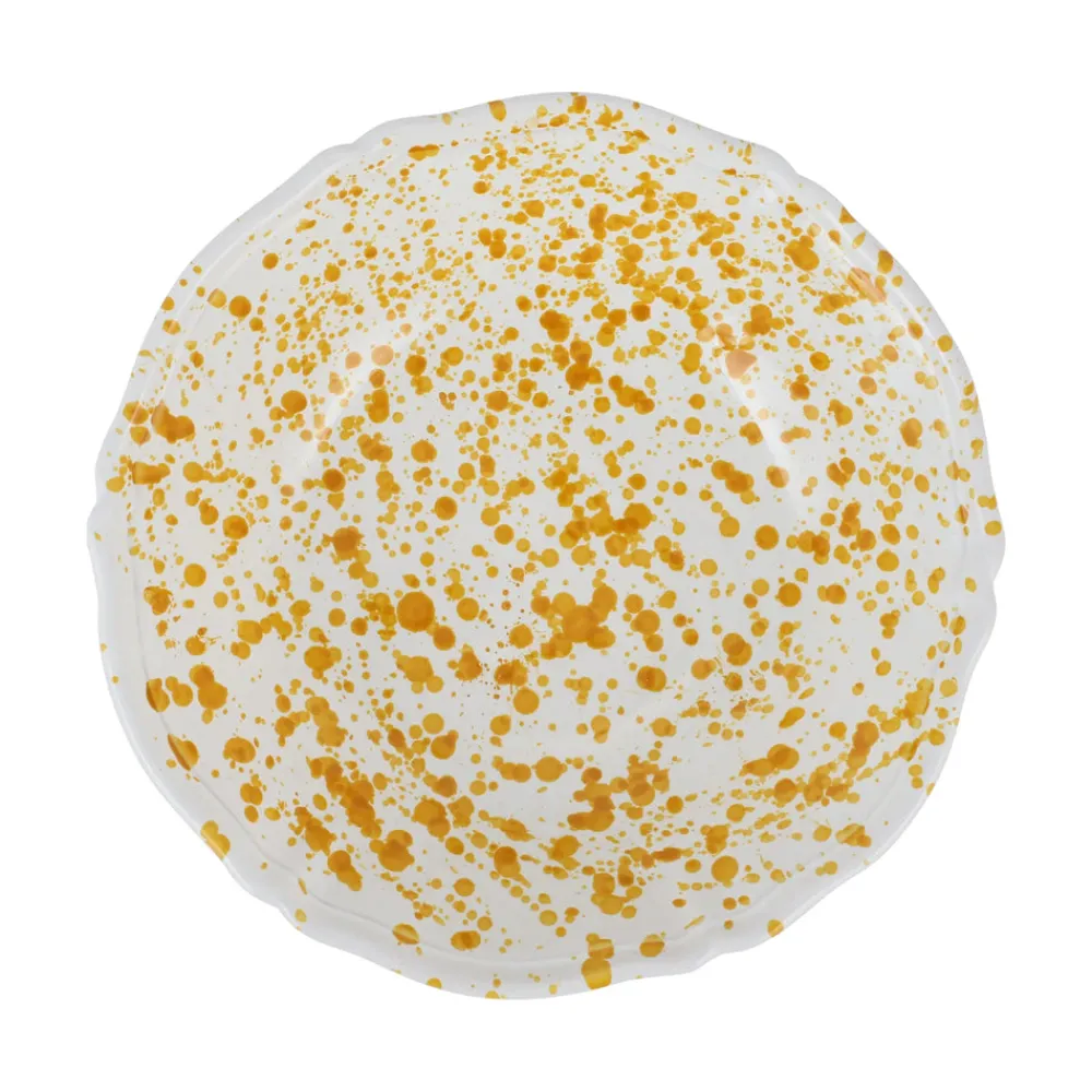 VIETRI Dinnerware|Amalfitana Splatter Serving Bowl