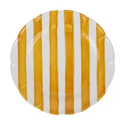 VIETRI Dinnerware|Amalfitana Stripe Dinner Plate