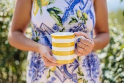 VIETRI Dinnerware|Amalfitana Stripe Mug
