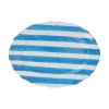 VIETRI Dinnerware|Amalfitana Stripe Oval Platter