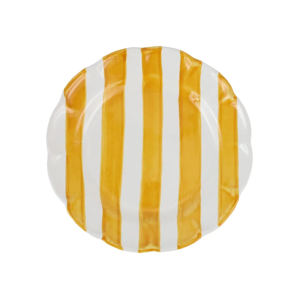 VIETRI Dinnerware|Amalfitana Stripe Salad Plate