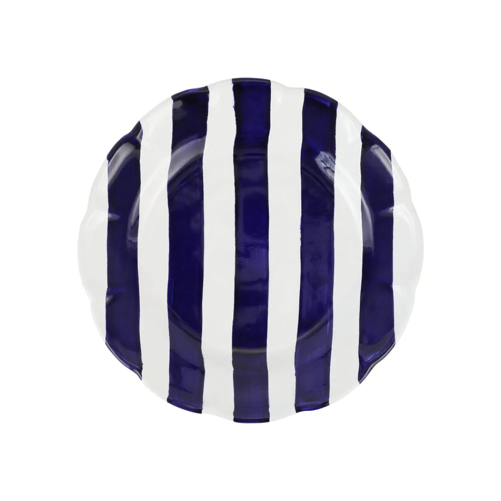 VIETRI Dinnerware|Amalfitana Stripe Salad Plate