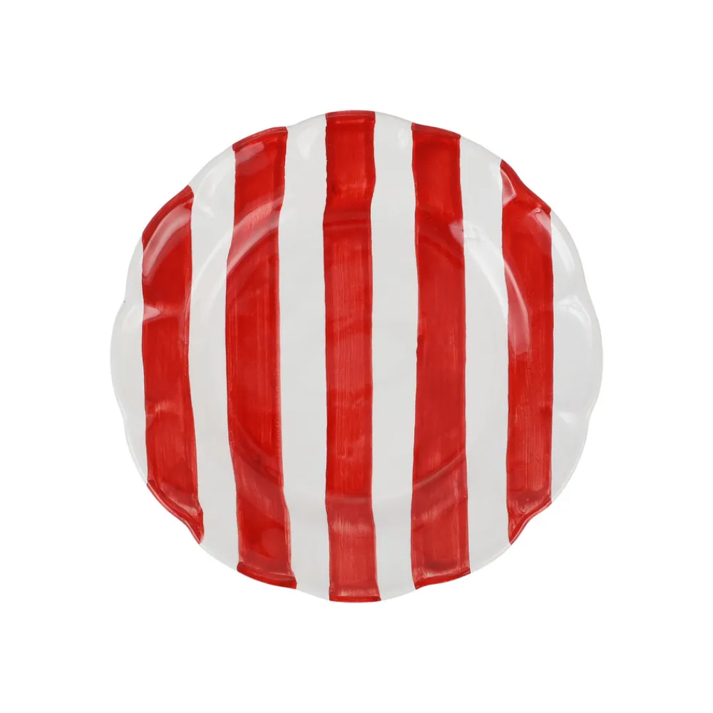 VIETRI Dinnerware|Amalfitana Stripe Salad Plate