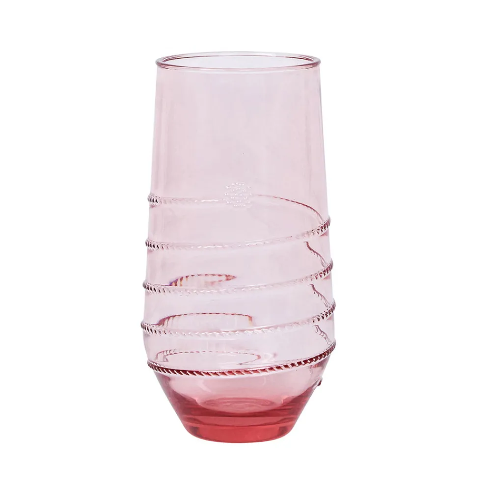 Juliska Glassware|Amalia Acrylic Large Tumbler in Coral