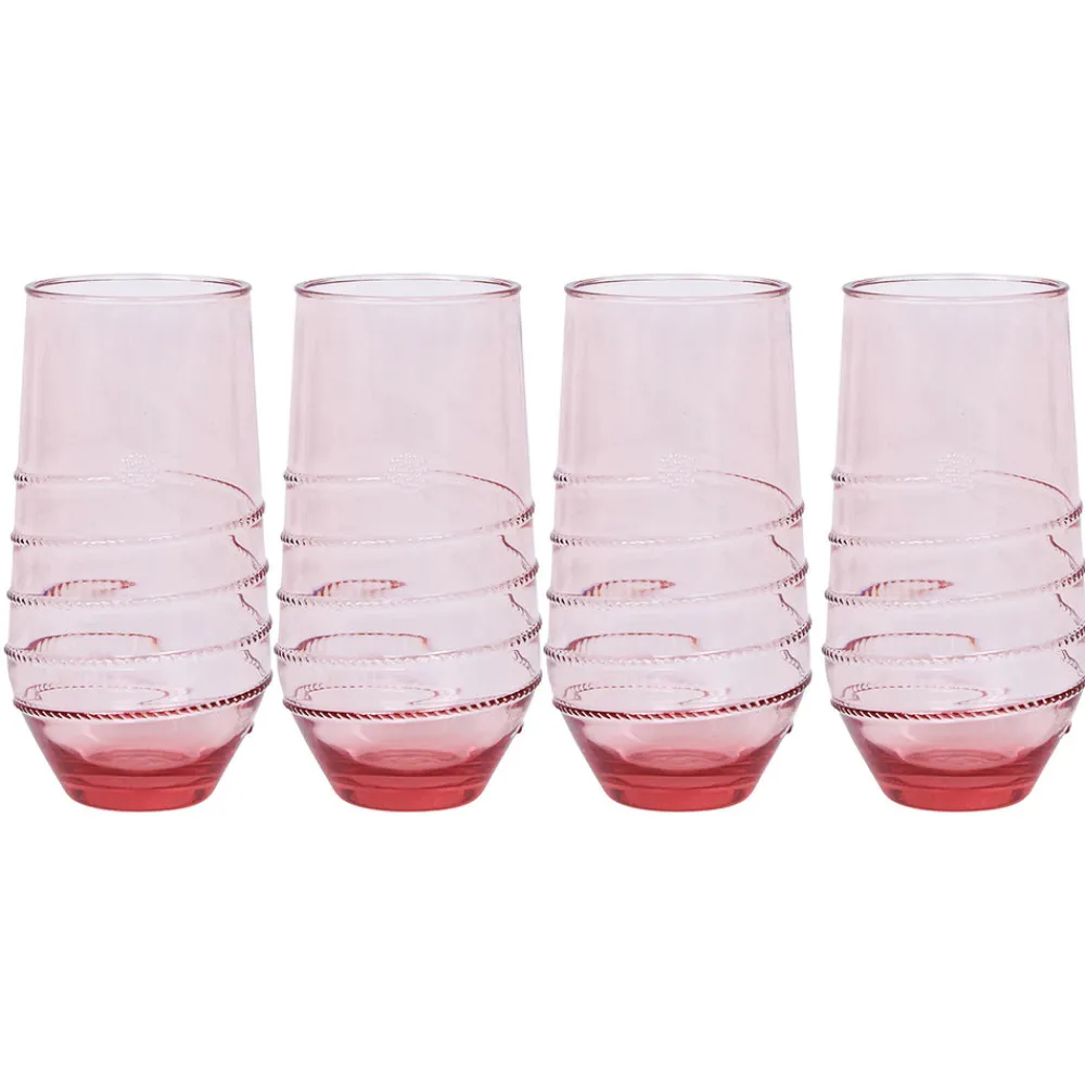 Juliska Glassware|Amalia Acrylic Large Tumbler in Coral