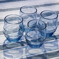 Juliska Glassware|Amalia Acrylic Small Tumbler in Ocean