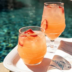 Juliska Glassware|Amalia Clear Acrylic Goblet