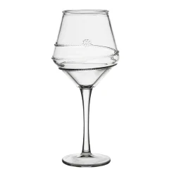 Juliska Glassware|Amalia Clear Acrylic Wine Glass