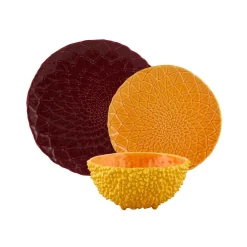Bordallo Pinheiro Dinnerware|Amazonia 3 Piece Set with Bowl