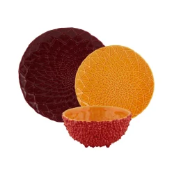 Bordallo Pinheiro Dinnerware|Amazonia 3 Piece Set with Bowl