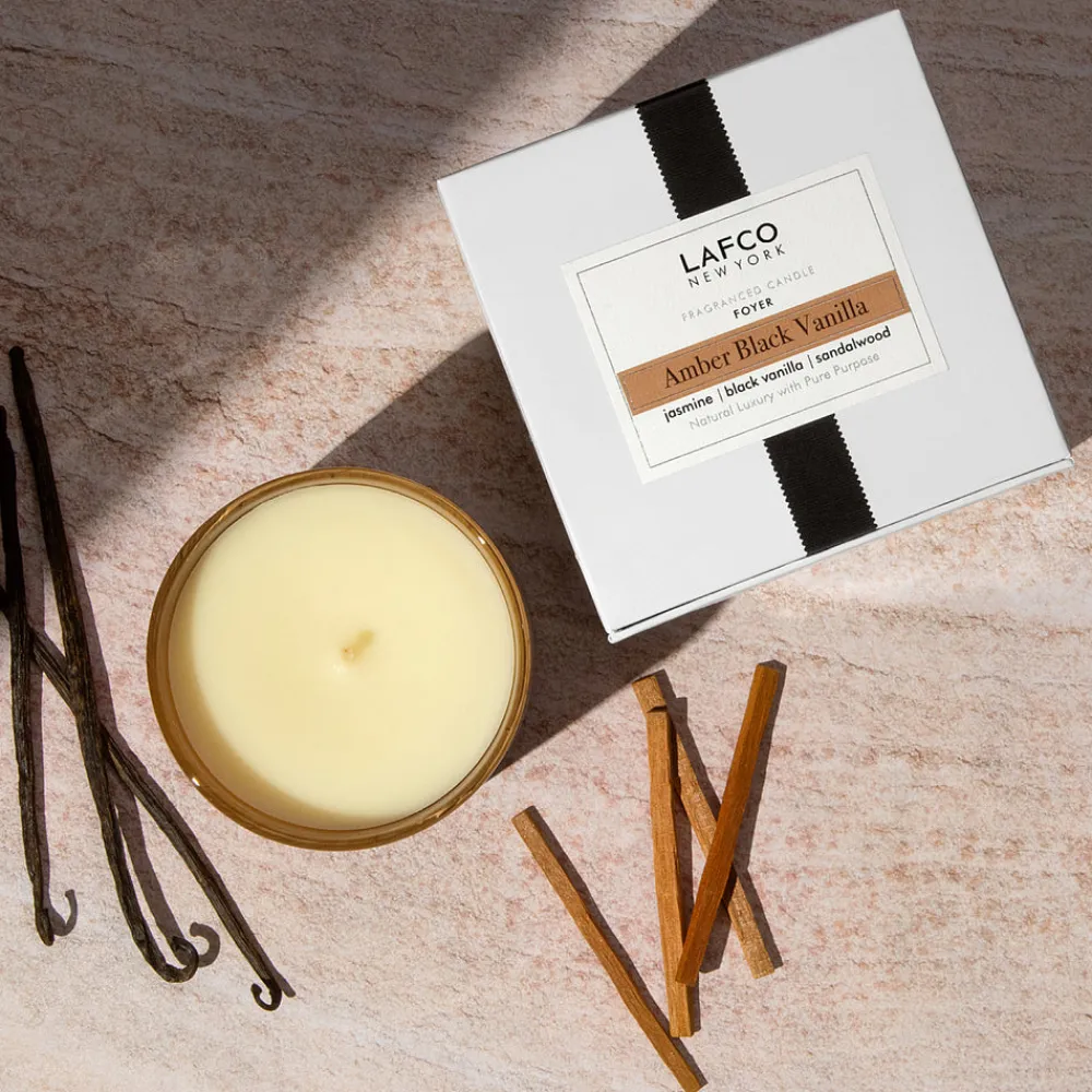 LAFCO New York Candles & Fragrance|Candles|Amber Black Vanilla Signature Candle