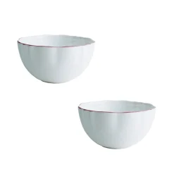 Twig NY Dinnerware|Amelie Roseate Set of 2, Fruit, Nut & Rice Bowls