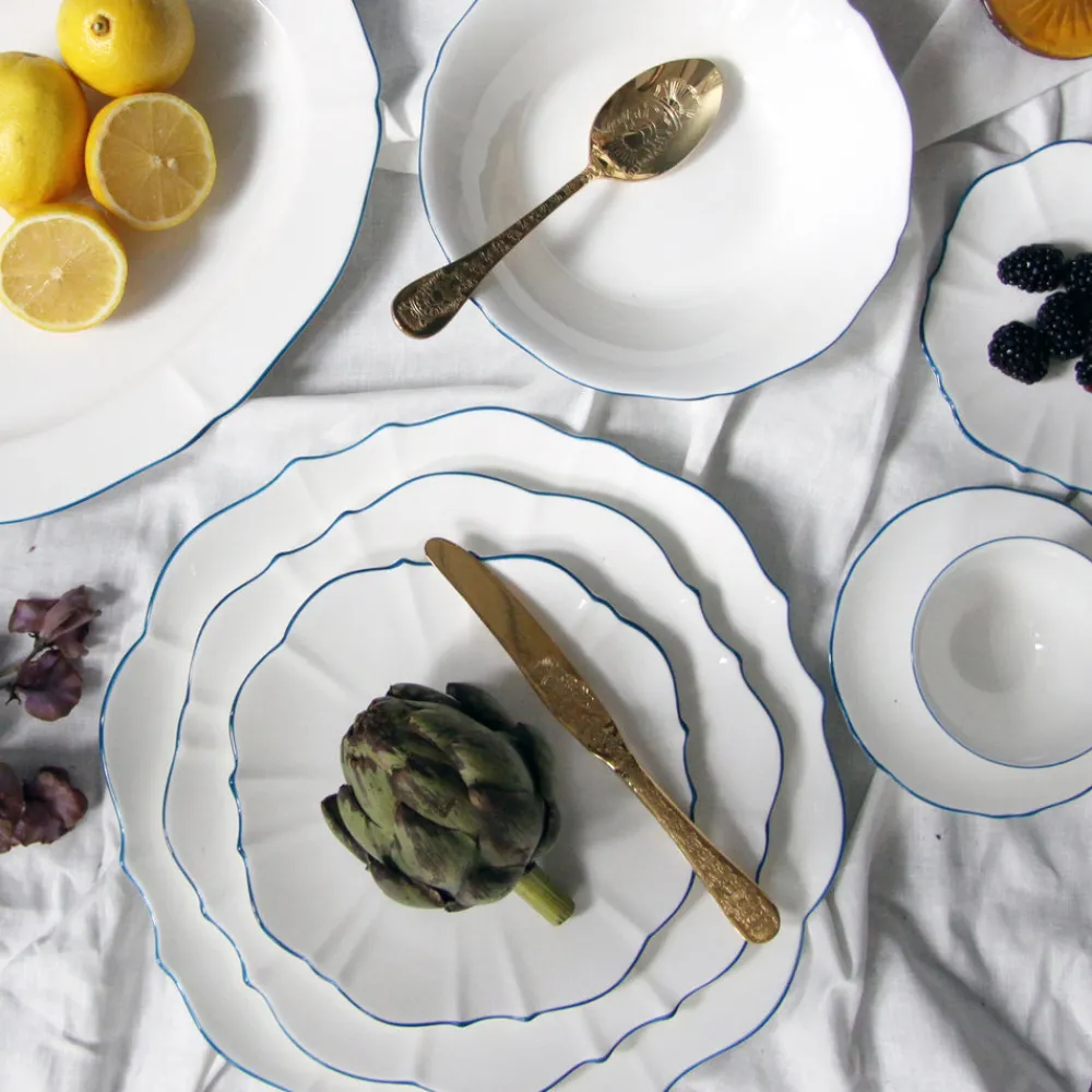 Twig NY Dinnerware|Amelie Royal Blue 13" Charger / Serving Platter