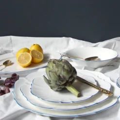 Twig NY Dinnerware|Amelie Royal Blue Plate