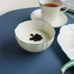 Twig NY Dinnerware|Amelie Royal Blue Set of 2, Fruit, Nut & Rice Bowls