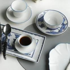 Twig NY Dinnerware|Amelie Royal Blue Set of 2, Fruit, Nut & Rice Bowls