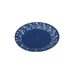 Carolina Irving and Daughters Dinnerware|Anna Blue Reverse Dessert Plate
