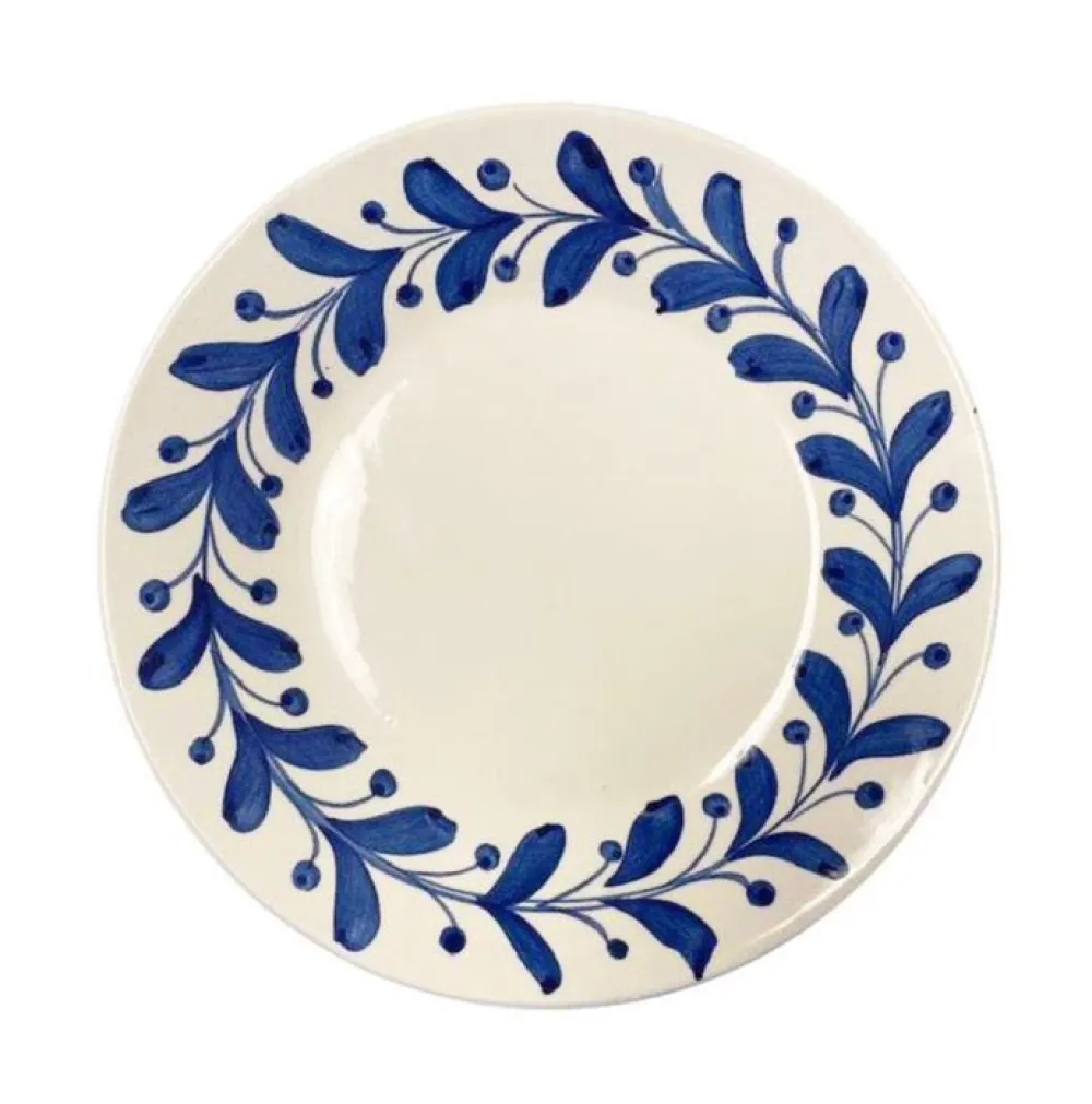 Carolina Irving and Daughters Dinnerware|Anna Cobalt Dessert Plate