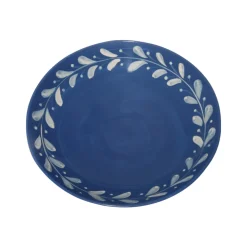 Carolina Irving and Daughters Dinnerware|Anna Reverse Blue Serving Bowl