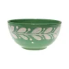 Carolina Irving and Daughters Dinnerware|Anna Reverse Green Cereal Bowl