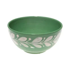 Carolina Irving and Daughters Dinnerware|Anna Reverse Green Cereal Bowl