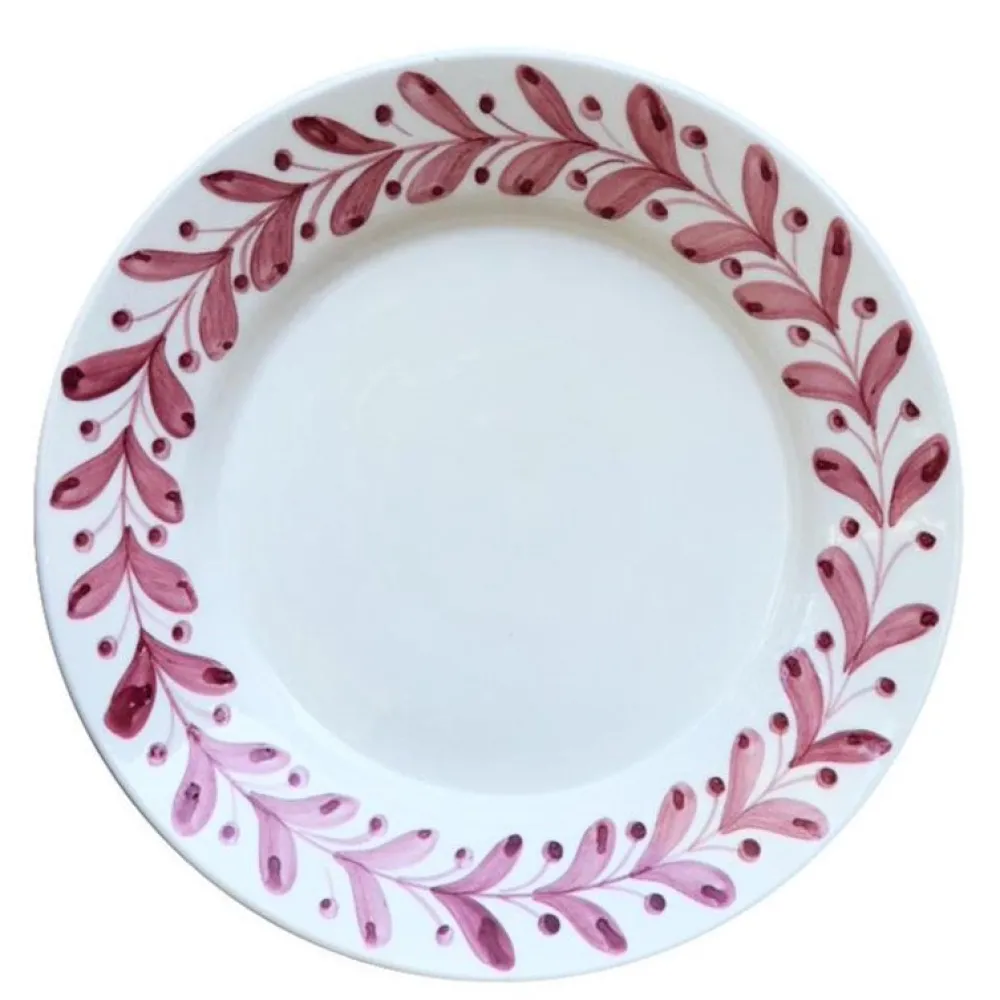Carolina Irving and Daughters Dinnerware|Anna Rose Dinner Plate